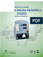 PDF Manual de Operaao Bomba de Infusao Peristaltica Samtronic St550t2 Copia Compress