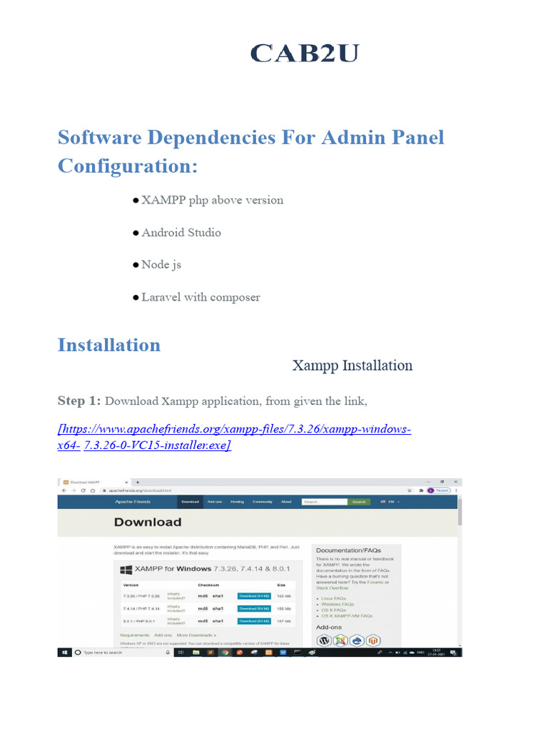 Cab2u Installation Document | PDF | Command Line Interface | Android ...