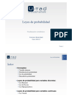 4 - Leyes de Probabilidades