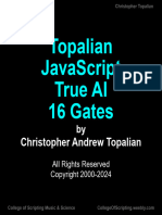 Topalian JavaScript True AI 16 Gates by Christopher Topalian