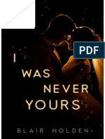 I Was Never Yours - Blair Holden