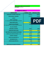 25 - Ratio Analysis Calculator - Vvi