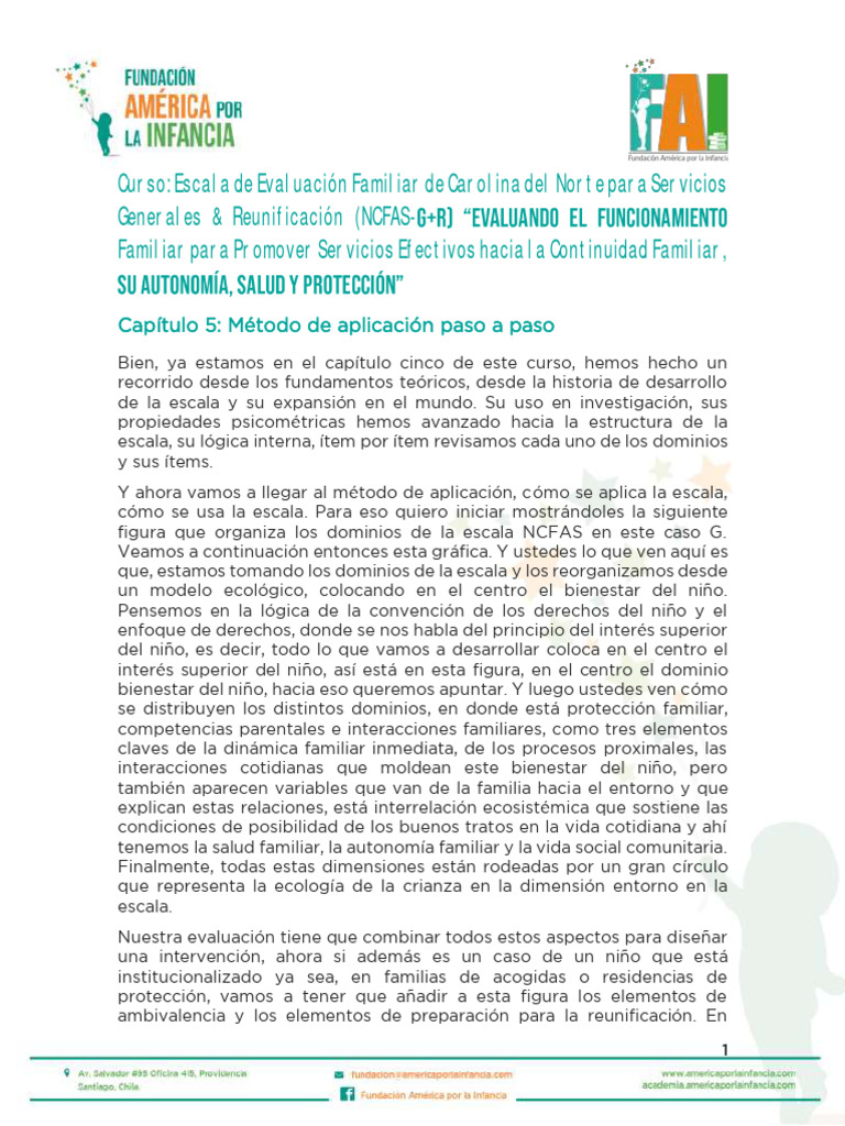 Método de Aplicación NCFAS: Guía Paso a Paso | PDF | Comunicación ...