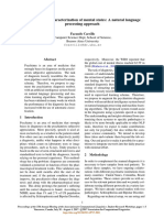 Caracterización Computacional de Estados Mentales - Un Enfoque de Procesamiento de Lenguaje Natural