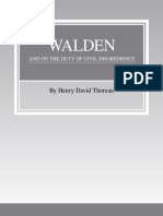 Walden and On The Duty of Civil Disobedience PDF