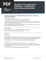 Financial Undertaking for Student Visa | PDF