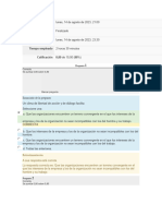 Examen Cultura y Clima Organizacional