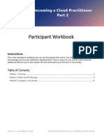 Participant Workbook: Becoming A Cloud Practitioner