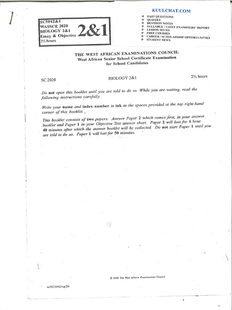 Mastering Wassce 2020 Economics: Key Questions That Shaped Economic Thinking Across West Africa