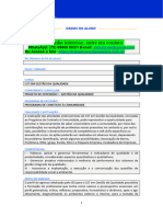 Relatório Final - Projeto de Extensão I - Gestão Da Qualidade - Programa de Contexto À Comunidade