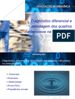 ABRAMEDE - Diagnóstico Diferencial e Abordagem Dos Quadros Infecciosos Na Emergência