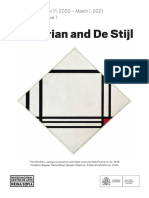 Mondrian and de Stijl