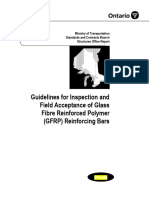 Guidelines For Inspection and Acceptance of GFRP For TCP (DRAFT)