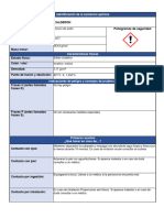 Fichas de Seguridad Quimica