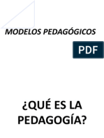 Modelos Pedagogicos Explicacion Historia Sept 2011