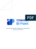 Dokumentacja Raportów Standardowych I Dashboardów Comarch XLBI Point 12.6.2