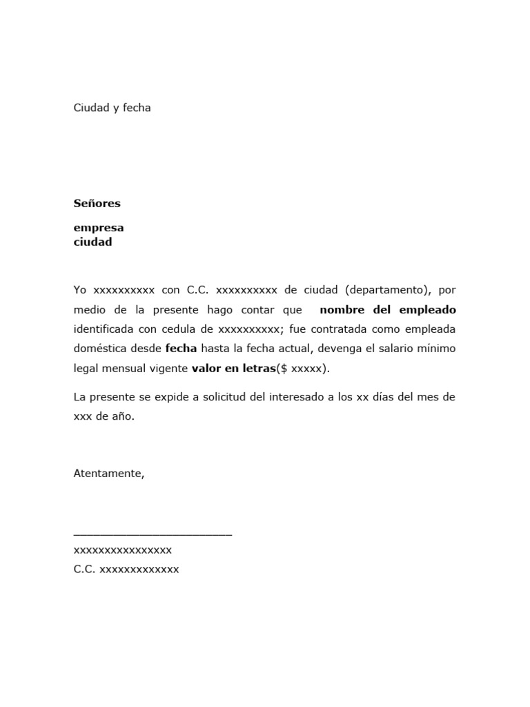 carta-certificado-laboral-empleada-domestica-pdf