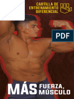 Cartilla Mas Fuerza Mas Musculo para Hombre