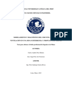 Modelamiento y Diagnóstico Del Circuito Actual de Ventilación en Una Mina Subterránea y Propuesta de Mejora 2023