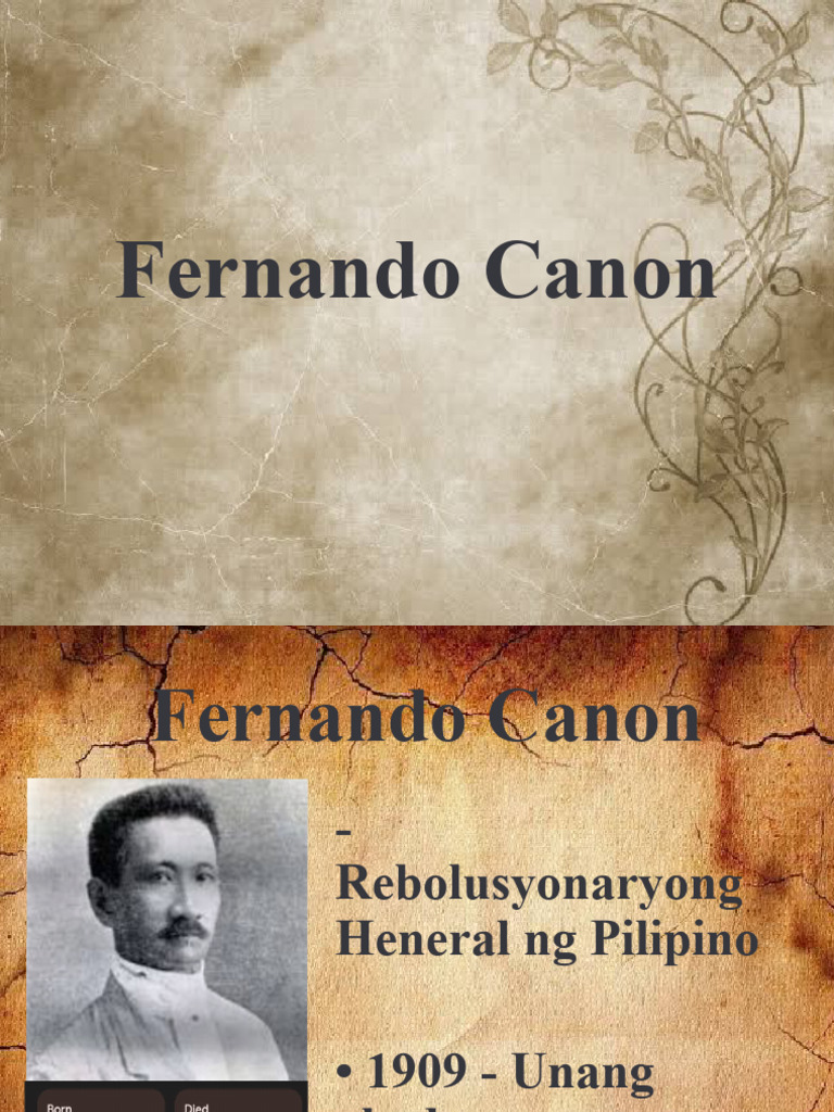 Fernando Canon: Inventor and General | PDF | Art
