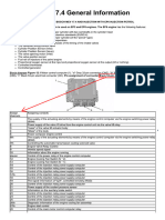 Pinout BOSCH MEV 17.4