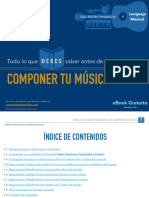 Todo Lo Que Debes Saber Antes Componer Tu Música Guía Fácil de Introducción Al Lenguaje Musical eBook