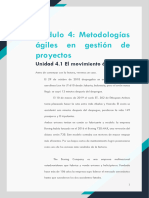 Módulo 6.4. Metodologías Ágiles en Gestión de Proyectos