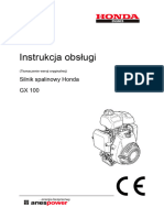 Instrukcja - Obslugi Honda - gx100