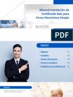 Manual Instalacion de Certificado Raiz para Firma Electronica Simple