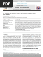 3D Modelling and Analysis of Encased Steel-Concrete Composite Column