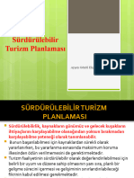 9.sürdürülebilir Turizm Planlaması