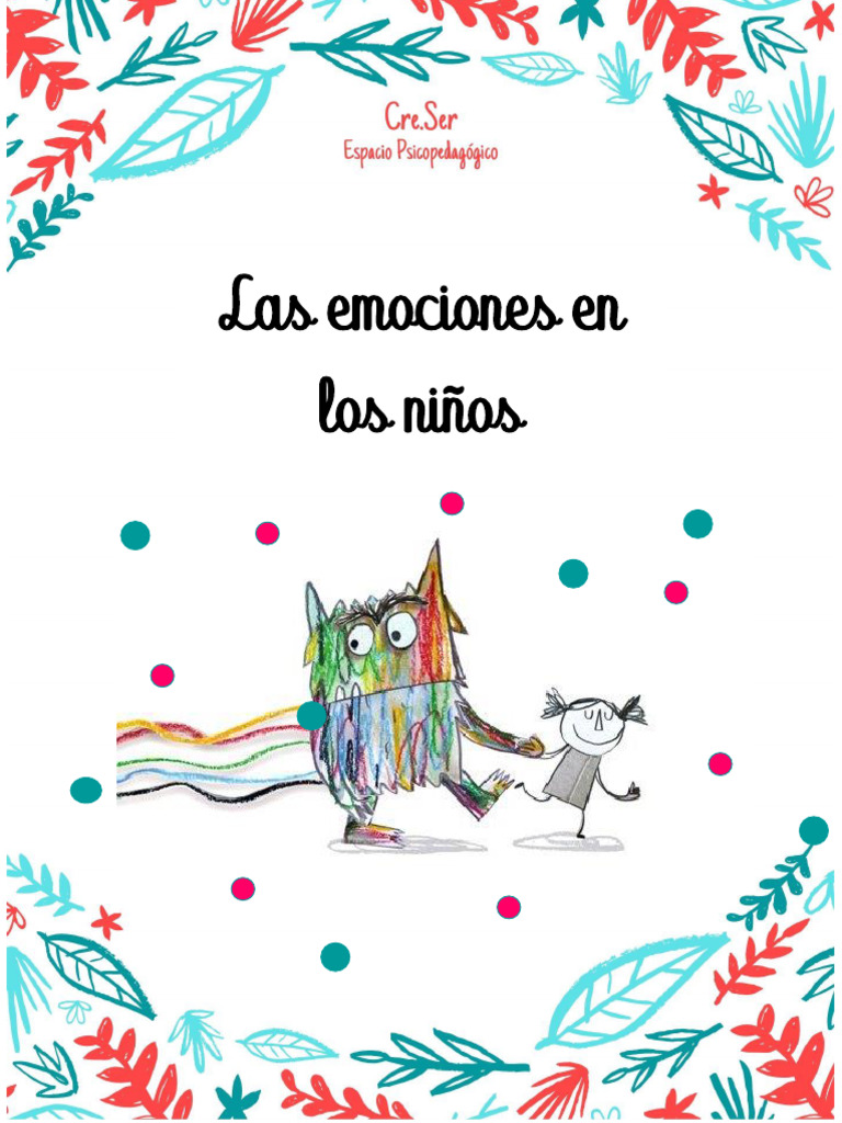 Actividades para trabajar emociones infantiles | PDF | Las emociones ...