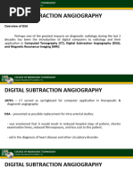 Digital Subtraction Angiography