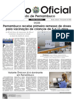 Estado de Pernambuco: Diário Oficial