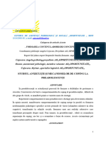 Studiul Anxietății Și Mecanismelor de Coping La Preadolescenți