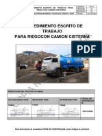 Pts-C-Sst-001-Procedimiento Escrito de Trabajo para Riego Con Camion Cisterna