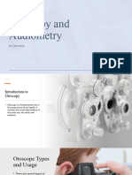 Otoscopy and Audiometry Presentation