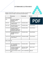 Planul Săptămânii Matematicii Și Informaticii