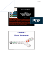 Chapter 9 Linear Momentum