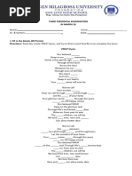 GP Welcome Tune List | PDF | Musicians | Singers