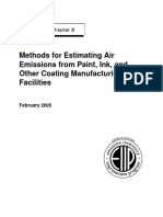 EPA VolII Chapter 08 - Paint and Ink Manufacturing