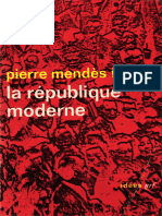 Pierre Mendès France - La République Moderne-Idées NRF (1962)