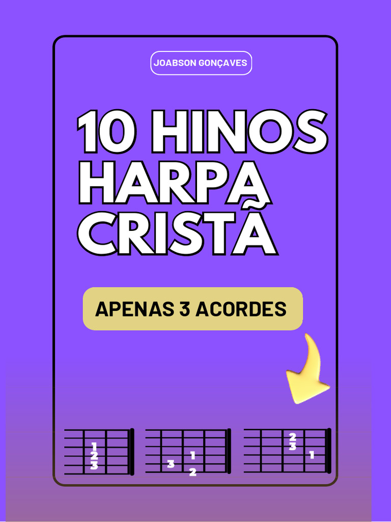 10 Hinos da Harpa com 3 Acordes | PDF