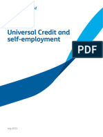 Universal Credit Toolkit Quick Guide Self Employment