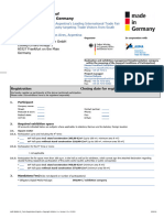 Formulario de Participación - Inglés