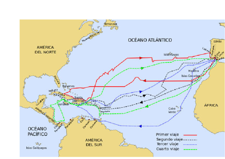 Mapa rutas de amertica | PDF