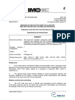 SSE 10-8 - Proposals On The 2010 Fire Test Procedures Code (United States)