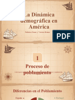 La Dinámica Demográfica en América