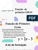 Trabalho de MATEMÁTICA