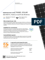 Ficha Tecnica Panel Solar SunPower Gama MAXEON 6 AC